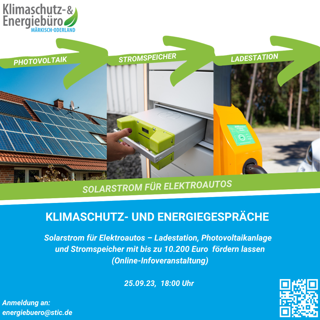 Klimaschutz- und Energiegespräche Märkisch-Oderland - Solarstrom für Elektroautos  KFW 442
